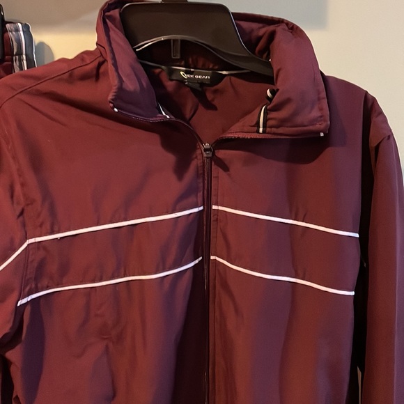 Tek Gear pants with matching zip up jacket with 2 pockets - Picture 2 of 3